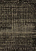 Machine Washable Abstract Brown Modern Rug, wshabs4522brn