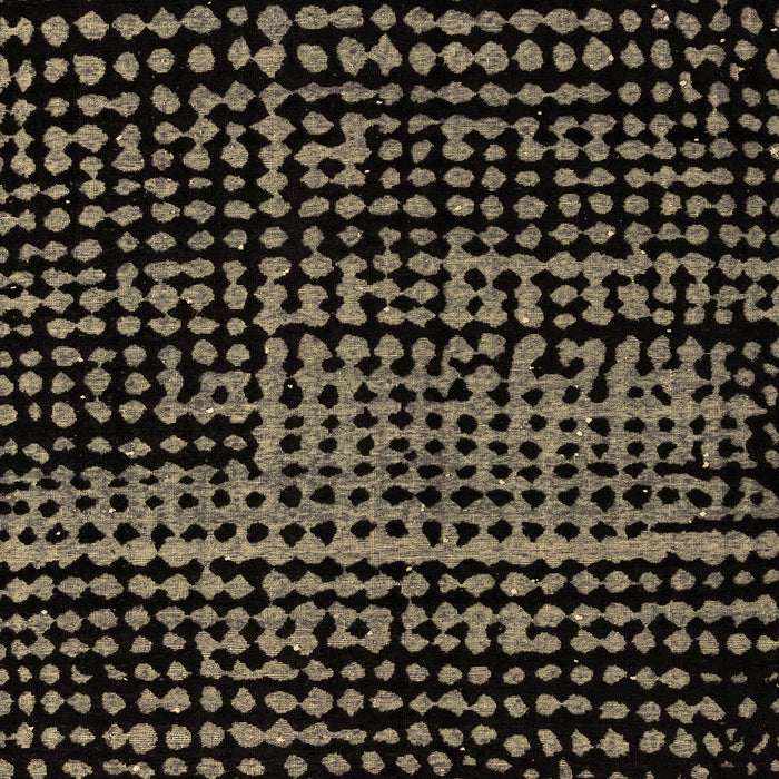 Machine Washable Abstract Brown Modern Rug, wshabs4522brn