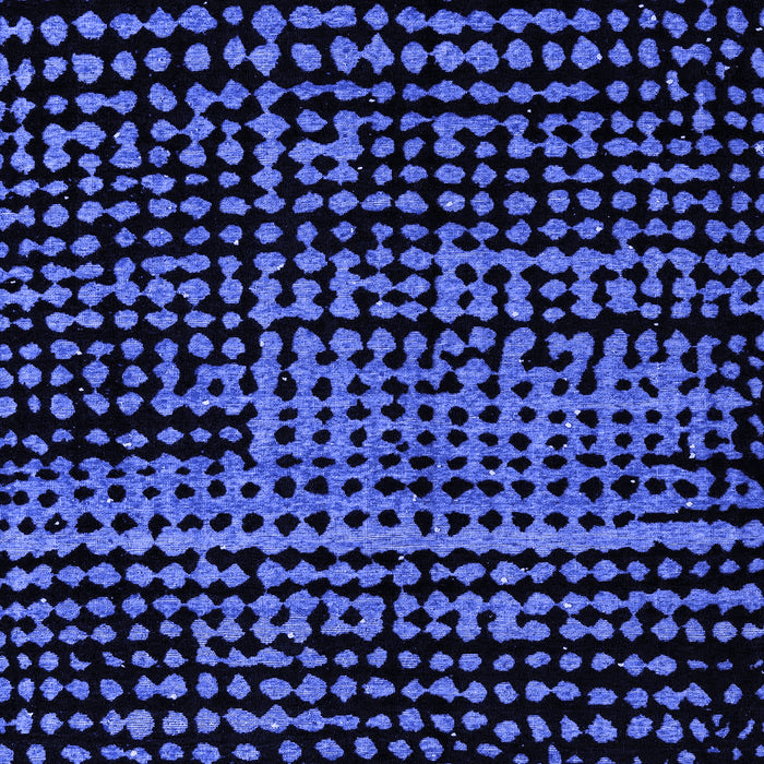 Abstract Blue Modern Rug, abs4522blu