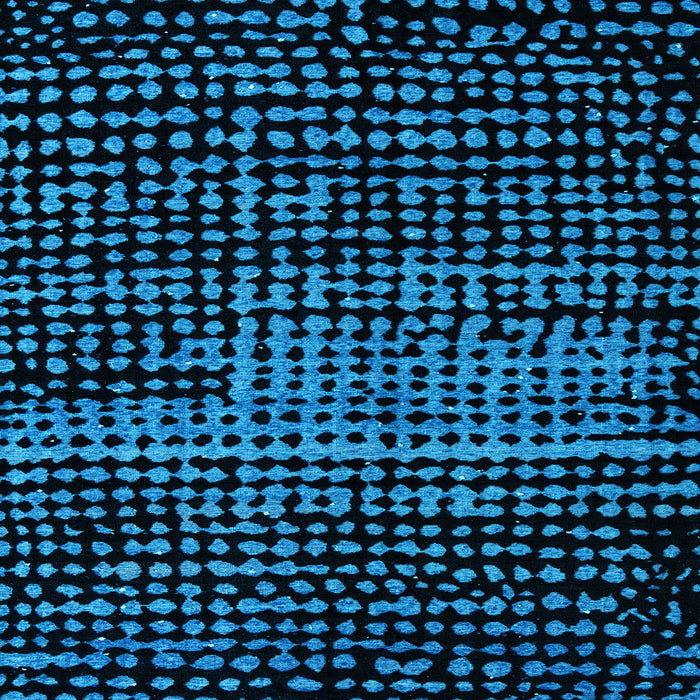 Square Machine Washable Abstract Light Blue Modern Rug, wshabs4522lblu