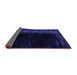 Sideview of Abstract Purple Modern Rug, abs4523pur