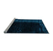 Sideview of Machine Washable Abstract Light Blue Modern Rug, wshabs4523lblu