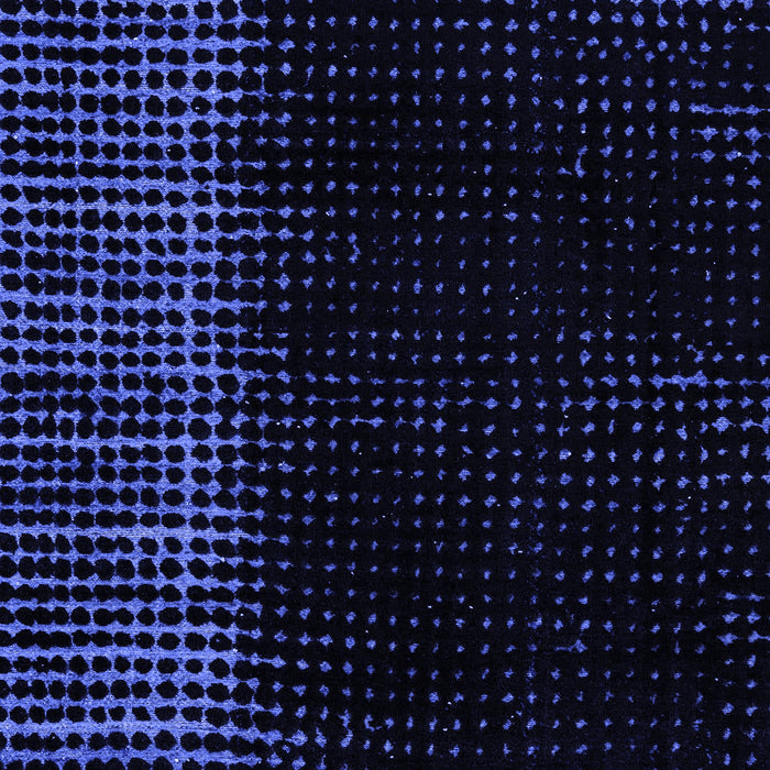 Machine Washable Abstract Blue Modern Rug, wshabs4523blu