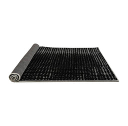 Sideview of Abstract Gray Modern Rug, abs4523gry