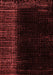 Abstract Red Modern Area Rugs