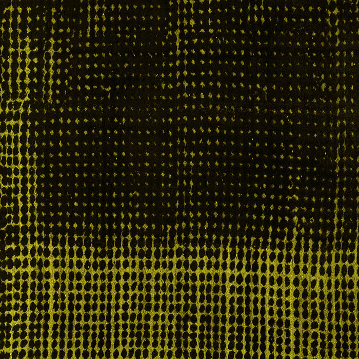 Square Abstract Yellow Modern Rug, abs4523yw