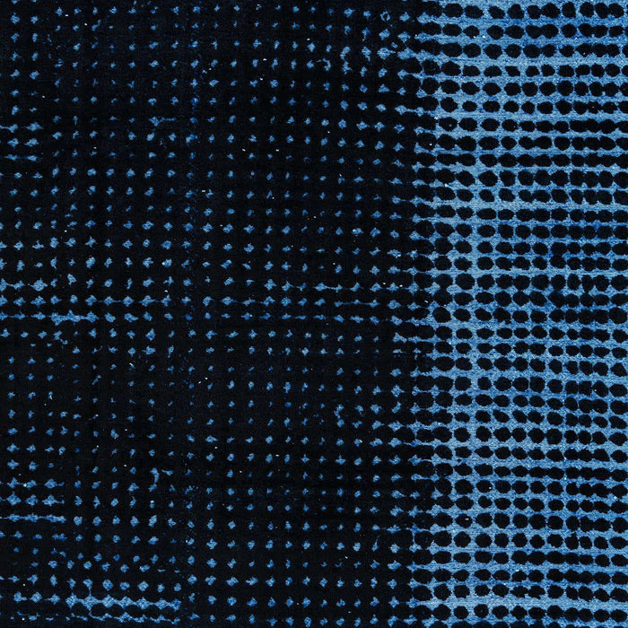 Machine Washable Abstract Black Rug, wshabs4523