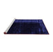 Sideview of Machine Washable Abstract Purple Modern Area Rugs, wshabs4523pur