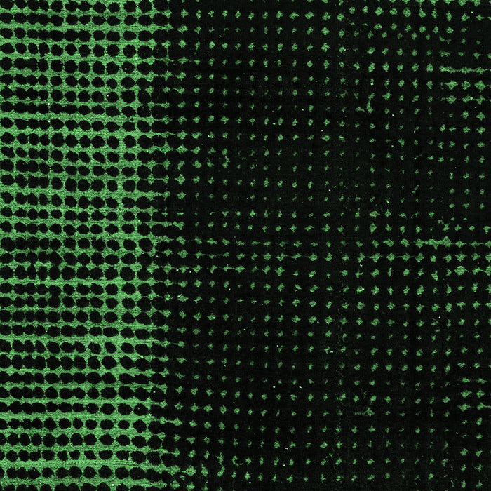 Machine Washable Abstract Emerald Green Modern Area Rugs, wshabs4523emgrn