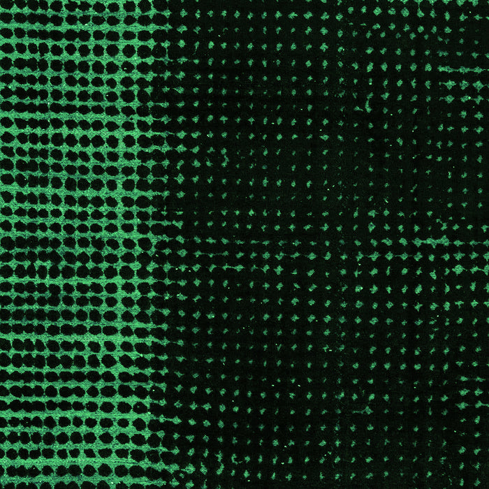 Machine Washable Abstract Green Modern Area Rugs, wshabs4523grn