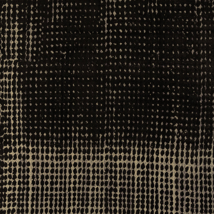 Square Machine Washable Abstract Brown Modern Rug, wshabs4523brn