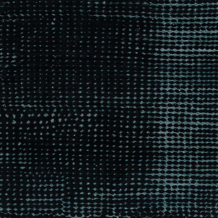 Square Abstract Dark Slate Gray Green Modern Rug, abs4524