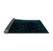 Sideview of Abstract Light Blue Modern Rug, abs4524lblu