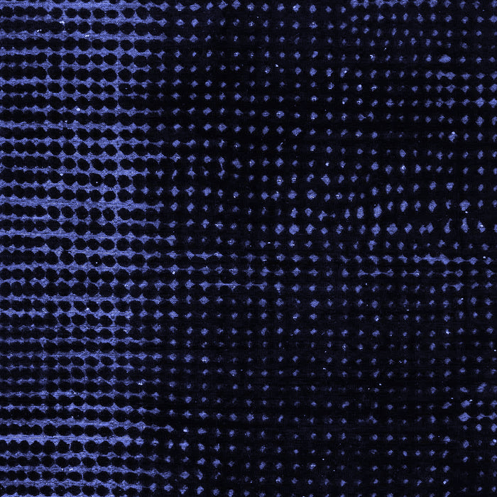 Abstract Blue Modern Rug, abs4524blu