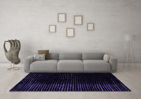 Machine Washable Abstract Purple Modern Rug, wshabs4524pur