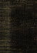 Abstract Brown Modern Rug, abs4524brn