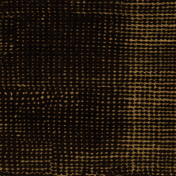 Square Machine Washable Abstract Orange Modern Area Rugs, wshabs4524org