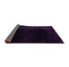 Sideview of Abstract Pink Modern Rug, abs4524pnk