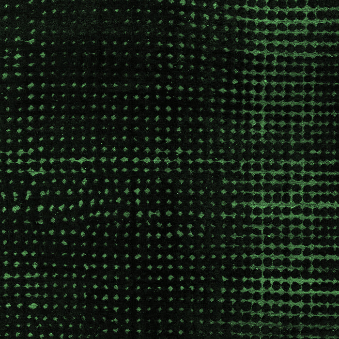 Machine Washable Abstract Emerald Green Modern Area Rugs, wshabs4525emgrn