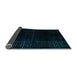 Sideview of Abstract Light Blue Modern Rug, abs4525lblu