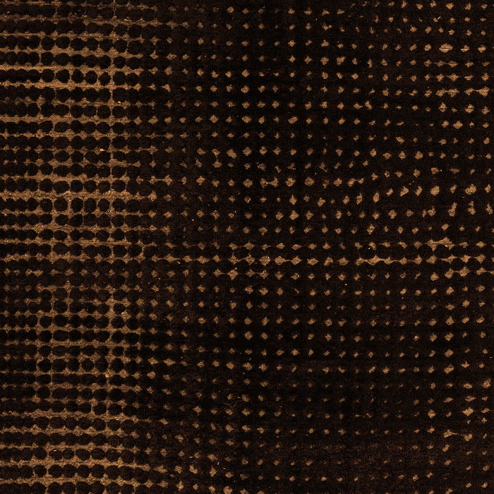 Abstract Orange Modern Rug, abs4525org