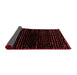 Abstract Red Modern Area Rugs