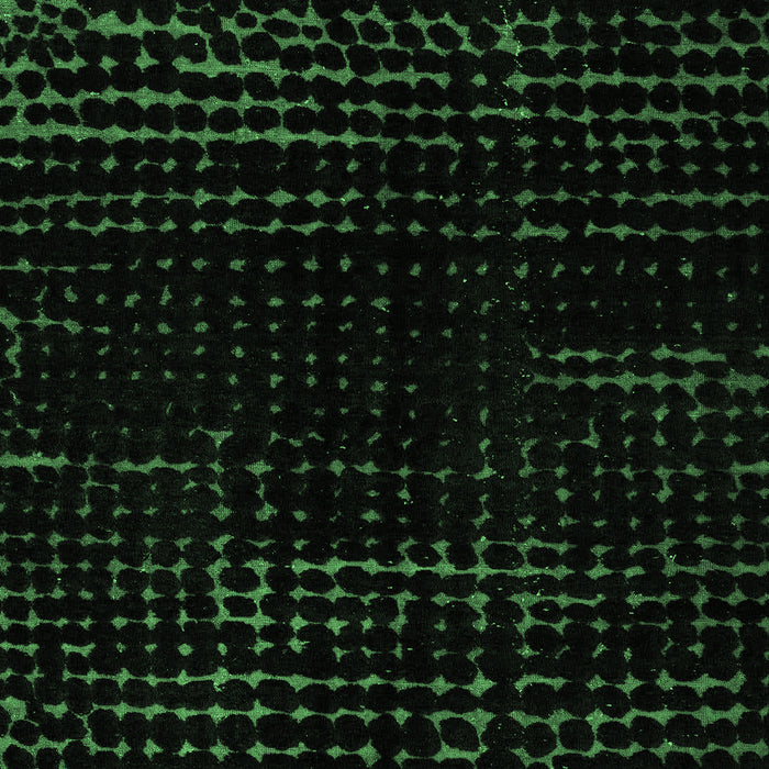 Abstract Emerald Green Modern Rug, abs4527emgrn