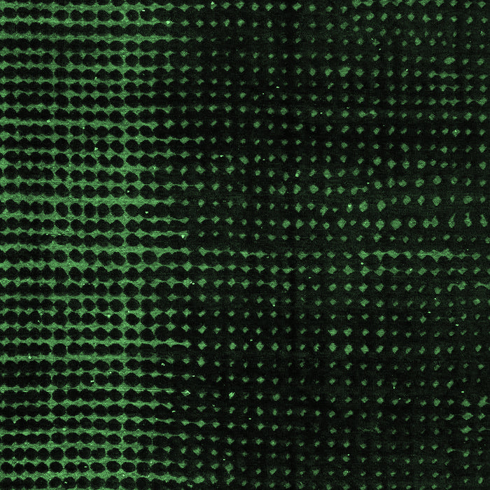 Machine Washable Abstract Emerald Green Modern Area Rugs, wshabs4528emgrn