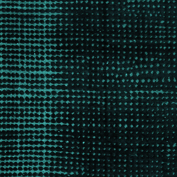 Machine Washable Abstract Turquoise Modern Area Rugs, wshabs4528turq