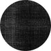 Round Machine Washable Abstract Gray Modern Rug, wshabs4528gry