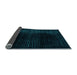 Sideview of Abstract Light Blue Modern Rug, abs4528lblu