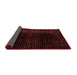 Abstract Red Modern Area Rugs