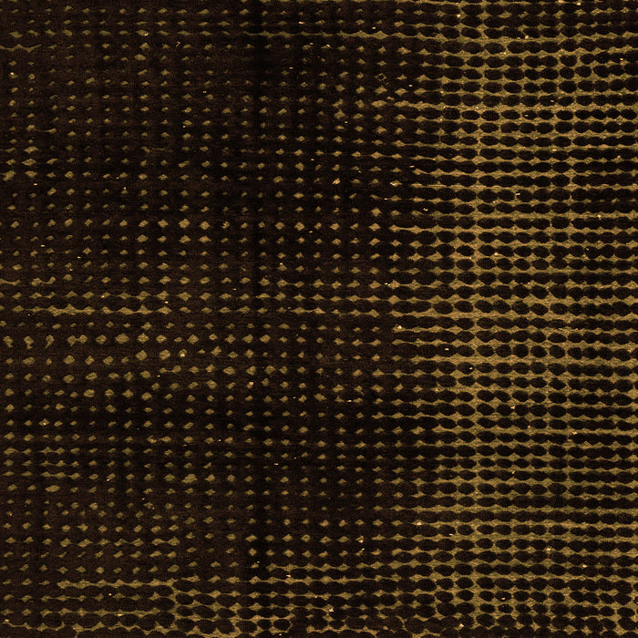 Square Machine Washable Abstract Orange Modern Area Rugs, wshabs4528org