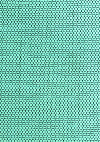 Solid Turquoise Modern Rug, abs4529turq