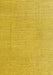 Solid Yellow Modern Rug, abs4529yw