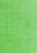 Machine Washable Solid Green Modern Area Rugs, wshabs4529grn