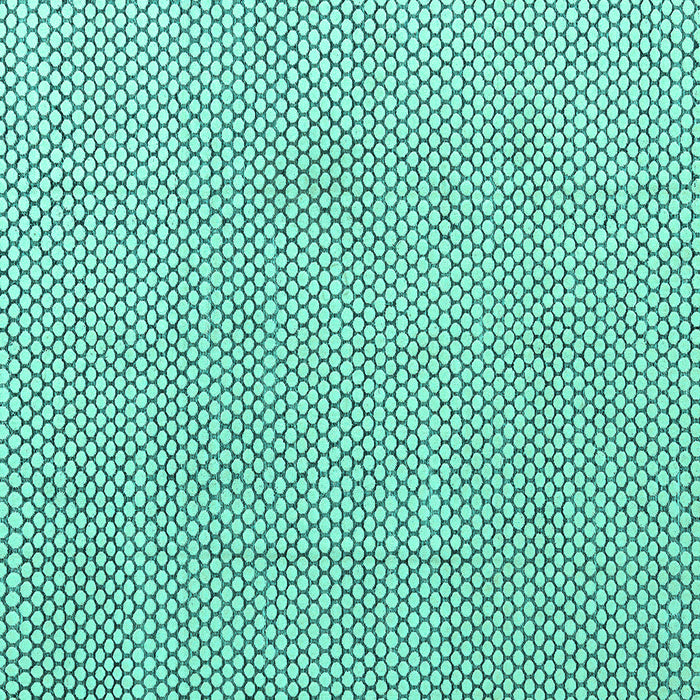 Square Machine Washable Solid Turquoise Modern Area Rugs, wshabs4529turq