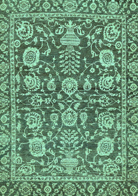 Oriental Turquoise Traditional Rug, abs452turq