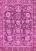 Oriental Pink Traditional Rug, abs452pnk