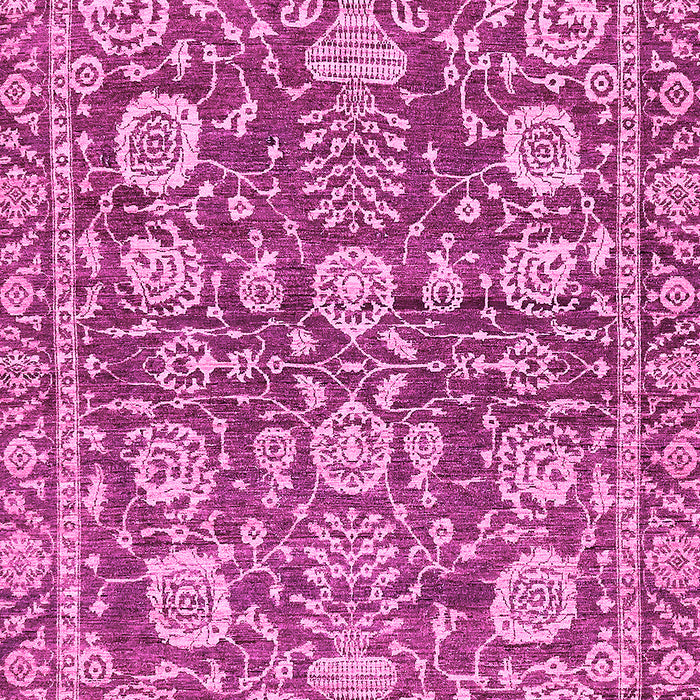 Oriental Pink Traditional Rug, abs452pnk