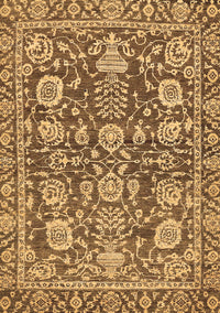 Oriental Brown Traditional Rug, abs452brn