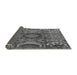 Sideview of Southwestern Gray Country Rug, abs4530gry