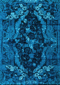 Persian Light Blue Bohemian Rug, abs4531lblu