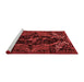 Bohemian Red Washable Rugs