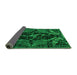 Sideview of Persian Green Bohemian Rug, abs4531grn