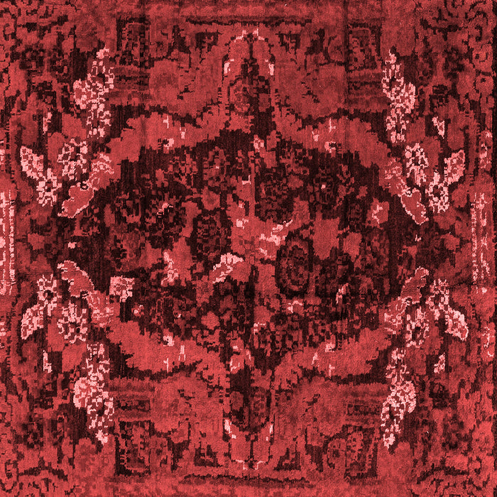 Machine Washable Persian Red Bohemian Rug, wshabs4531red