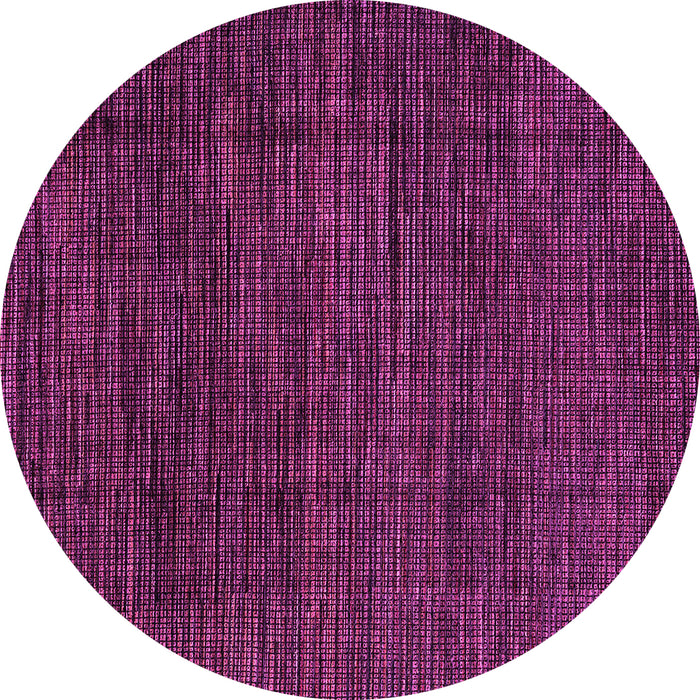 Round Machine Washable Abstract Pink Modern Rug, wshabs4532pnk