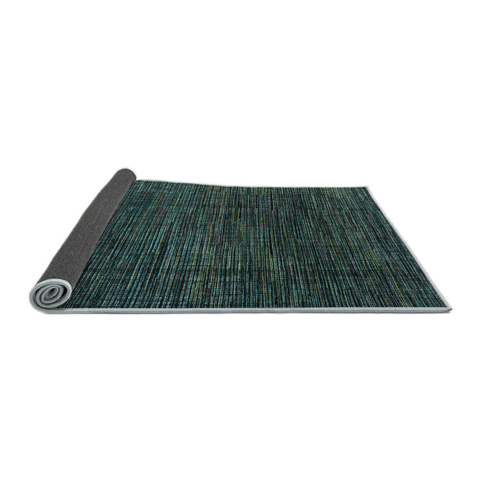 Sideview of Abstract Light Blue Modern Rug, abs4532lblu