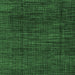 Square Abstract Emerald Green Modern Rug, abs4532emgrn