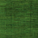 Square Machine Washable Abstract Green Modern Area Rugs, wshabs4532grn